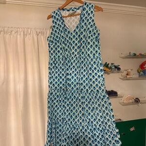 Sail to Sable Classic maxi Dress Blue small